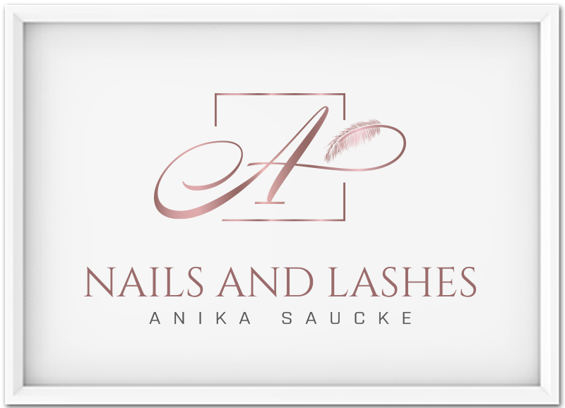 NAILS AND LASHES - Anika Saucke - 2019: Logodesign