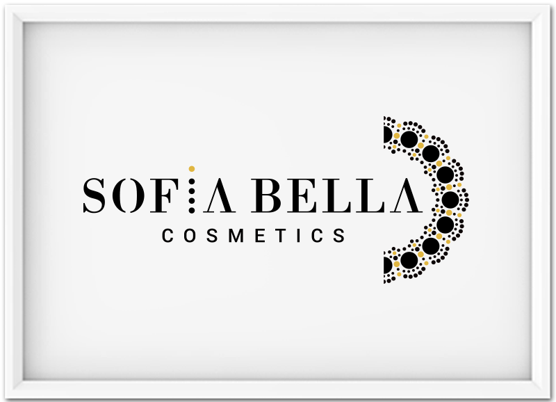 Logo Referenzen: Sofia Bella Cosmetics - Anna Gorodinski - 2019: Logodesign