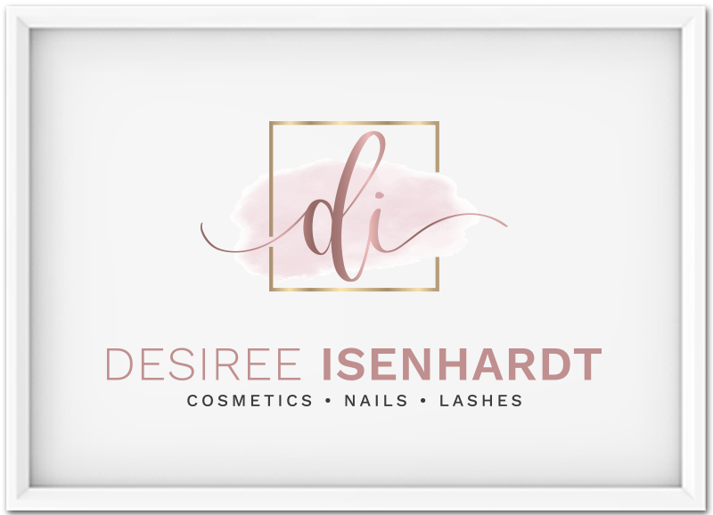 Logo Referenzen: Cosmetics - Nails - Lashes - Desiree Isenhardt - 2020: Logodesign